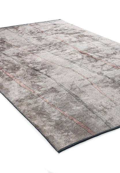 Tribeca Cream - Copper Rug