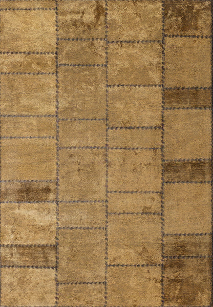 Patch Gold Rug