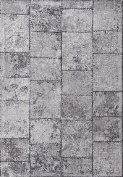 Patch Light Grey Rug
