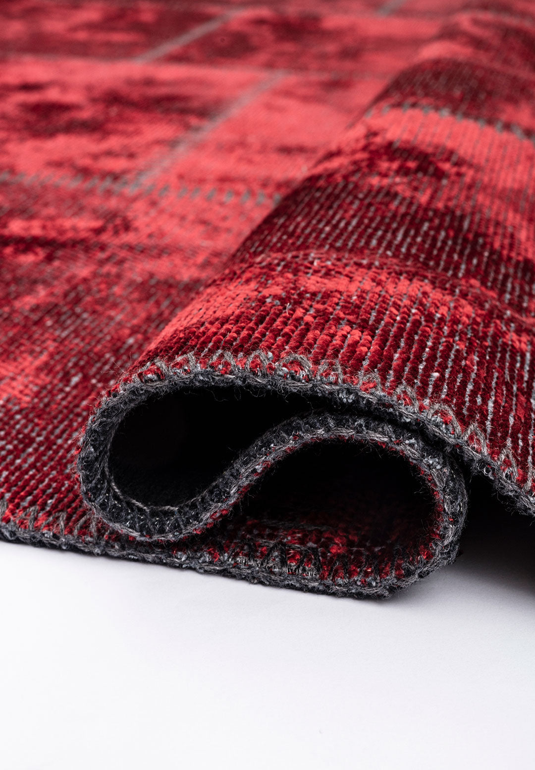 Patch Red Rug