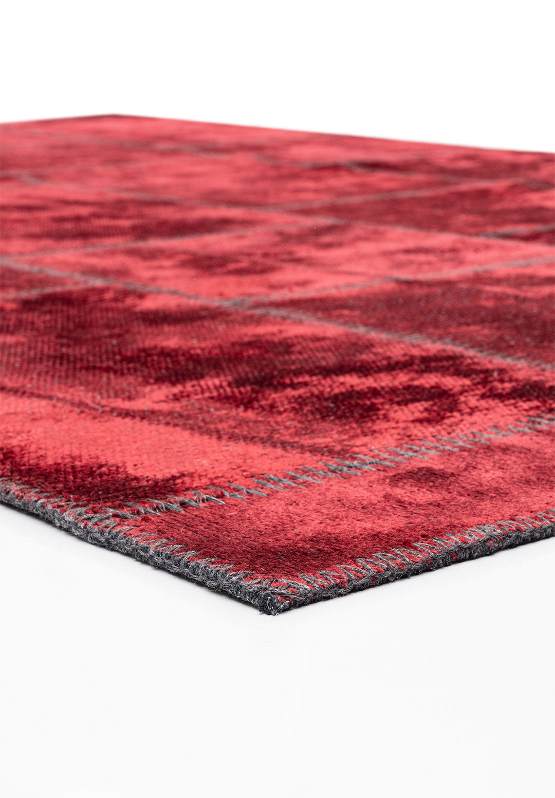 Patch Red Rug