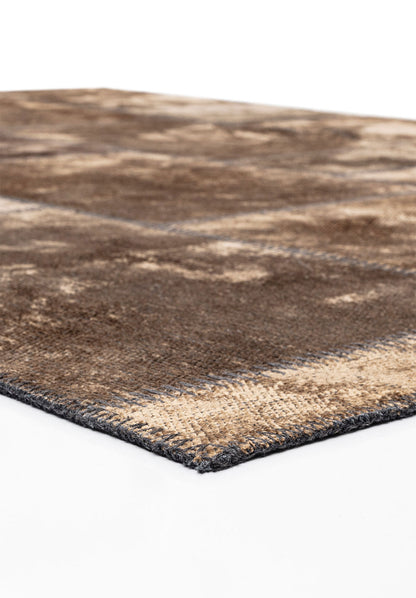 Patch Light Brown Rug