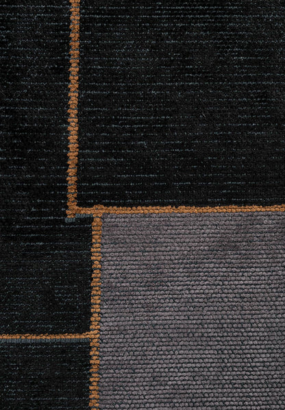 Lisbon Black - Charcoal Rug