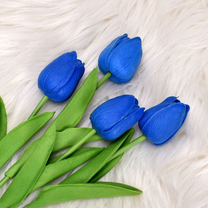 10 Stück künstliche Mini-Tulpen