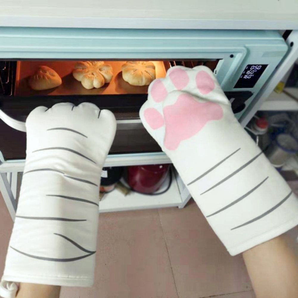 Cat Paw Kitchen Gloves (Pair)