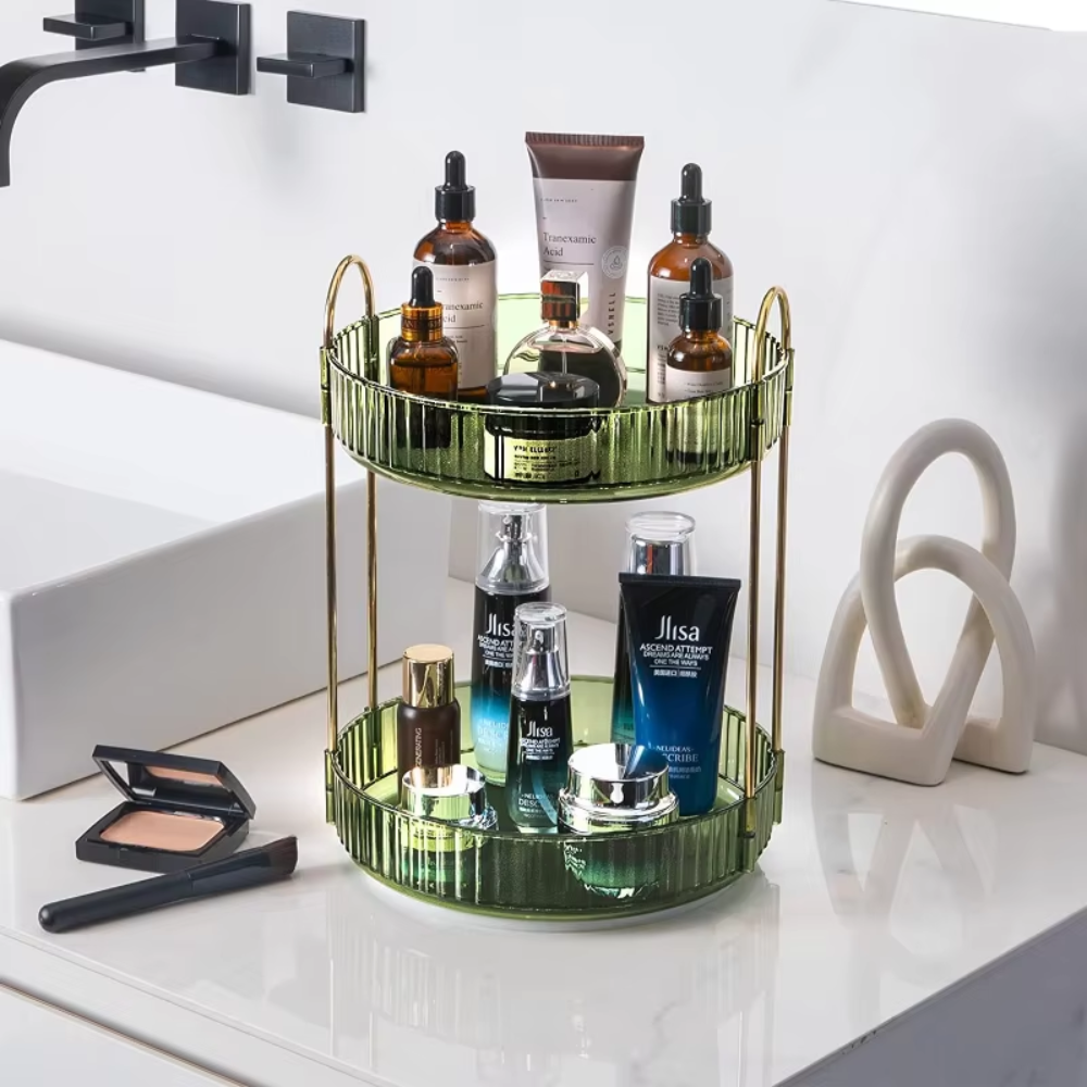 Rotating Cosmetics Organizer (BLACKLIST)