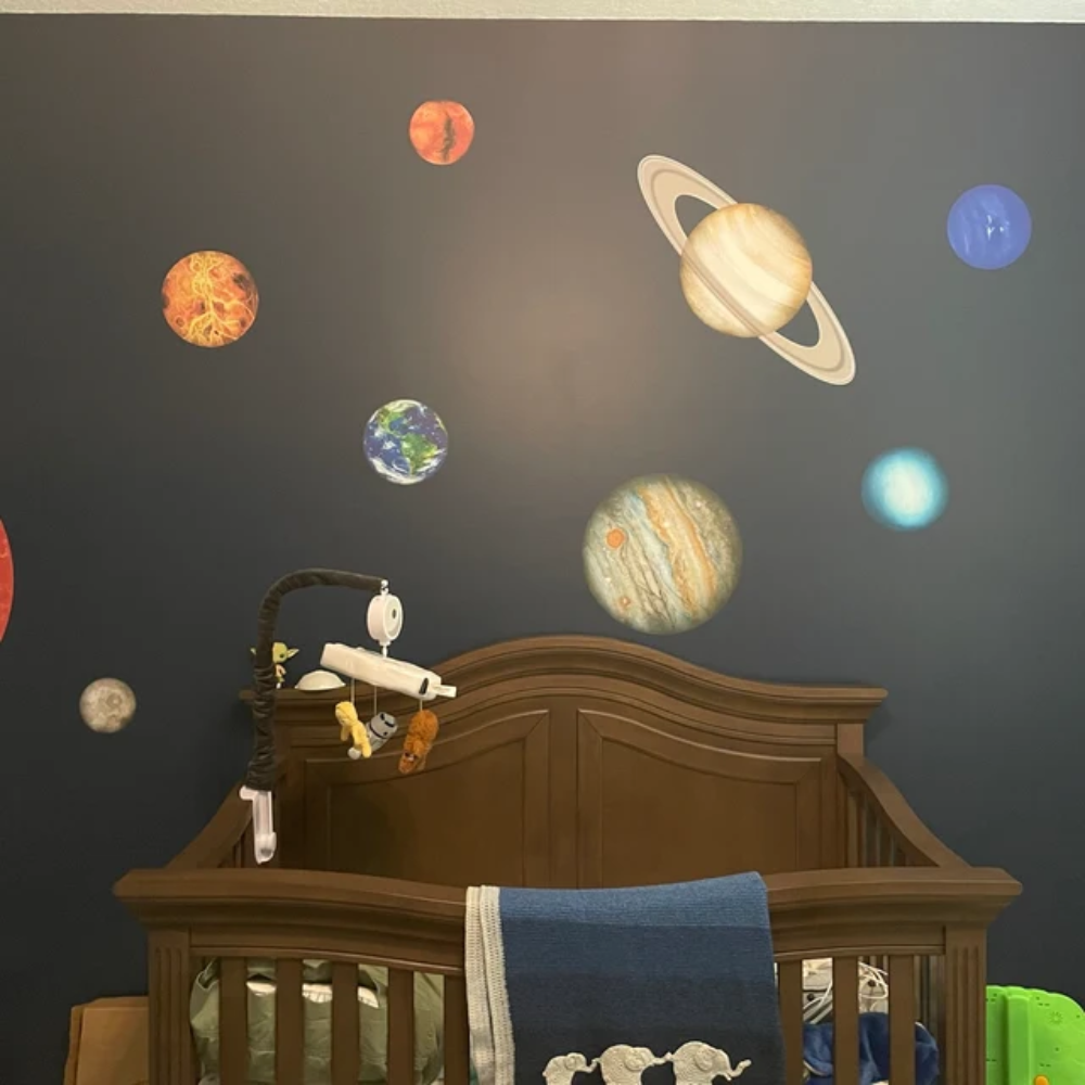 Solar System Wall Stickers Set