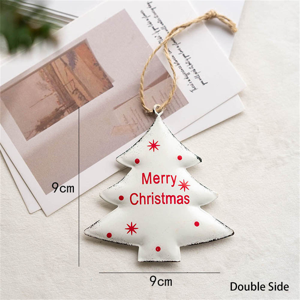 Iron Christmas Tree Hanging Decor