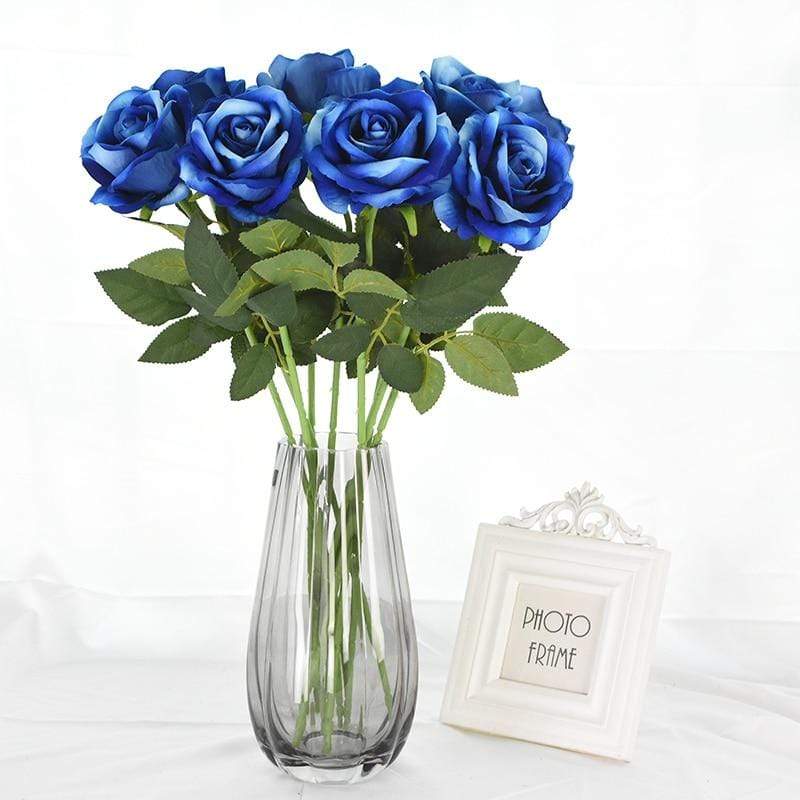 10pcs Silk Roses