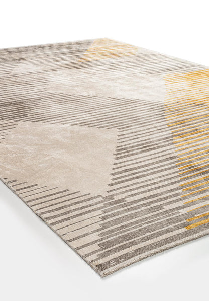 Barcelona Gold - Grey Rug