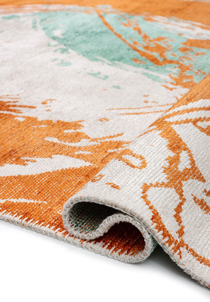 Madrid Terra - River Green Rug
