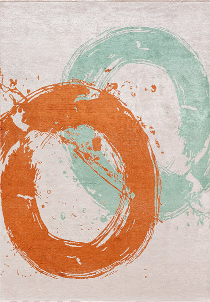 Madrid Terra - River Green Rug