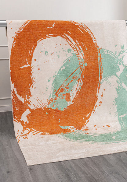Madrid Terra - River Green Rug