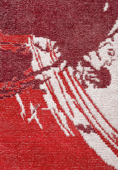 Madrid Cherry - Bone Rug