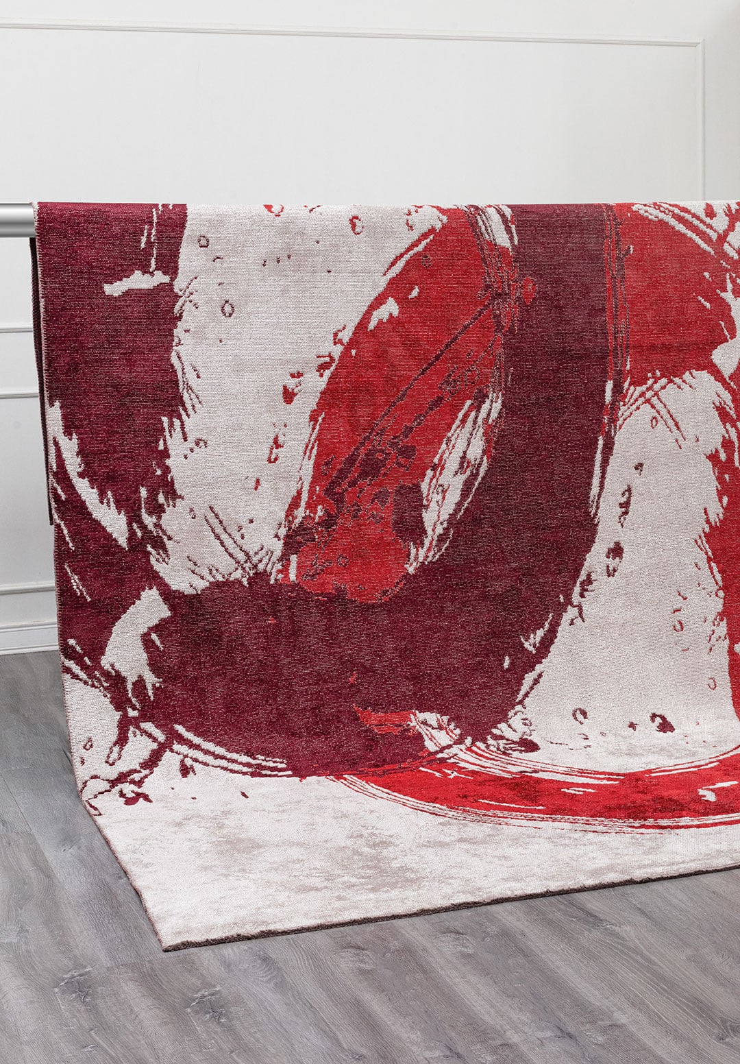 Madrid Cherry - Bone Rug