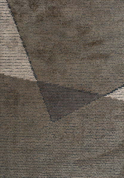 Salzburg Anthracite - Khaki Rug