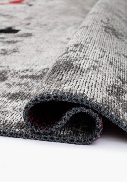 Granada Black - Light Grey Rug