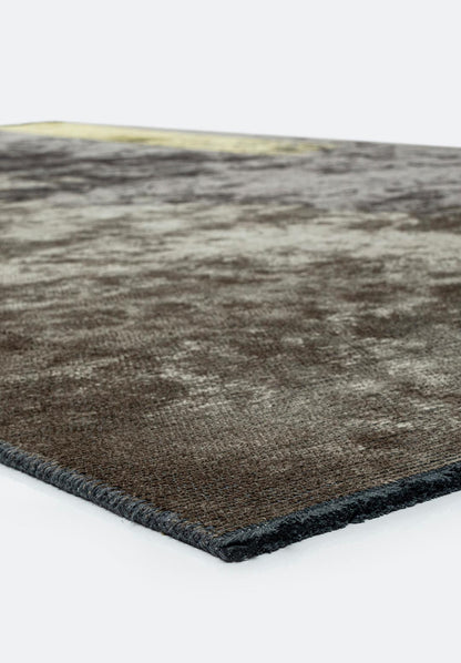 Monaco Anthracite - Khaki Rug