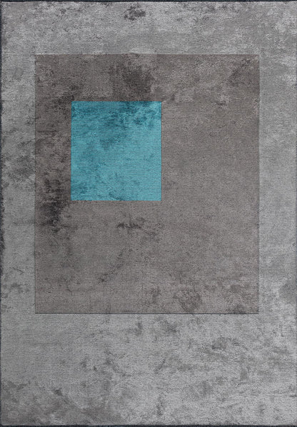 Lyon Dark Grey - Light Grey Rug
