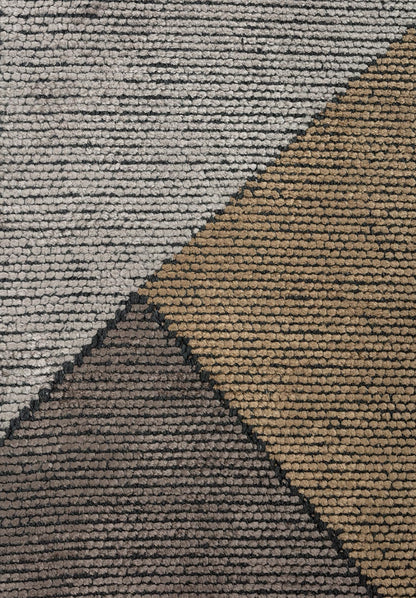 Pamplona Dark Grey - Cream Rug