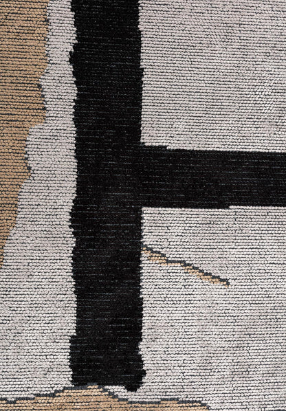 Salamanca Dark Beige - Light Grey Rug