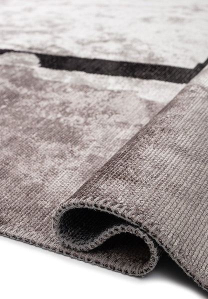 Salamanca Light Grey - Dark Grey Rug