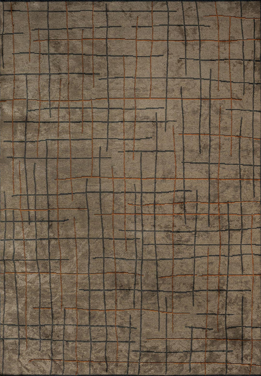 Brooklyn Terra - Dark Beige Rug area carpet area rug carpet Color_Beige Color_Orange MARRAKESH Material_Cotton & Viscose Rug2023