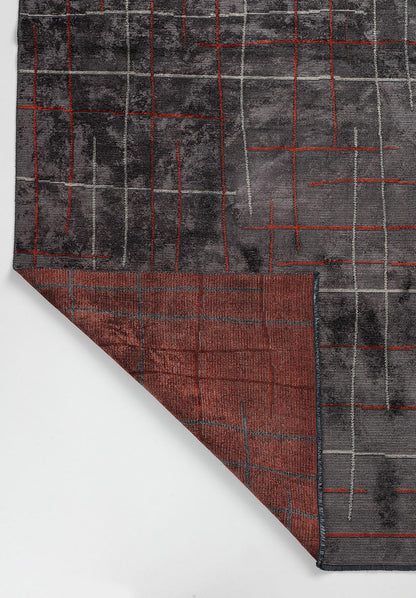 Brooklyn Beige - Charcoal Rug