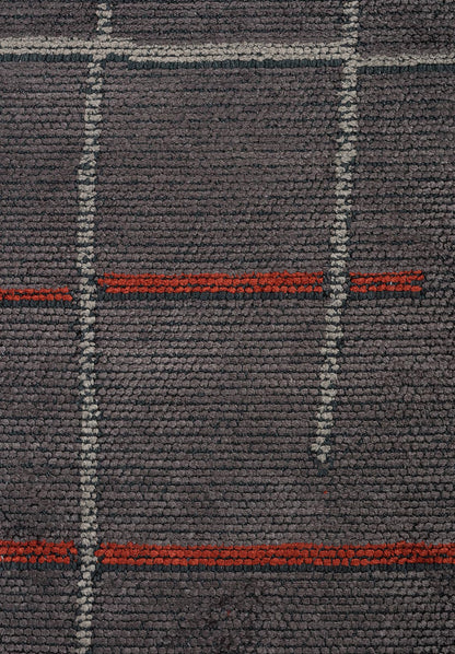 Brooklyn Beige - Charcoal Rug