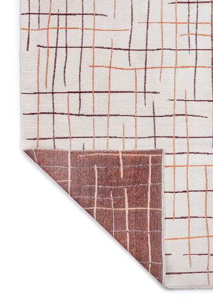 Brooklyn Terra - Ecru Rug area carpet area rug carpet Color_Beige Color_Orange MARRAKESH Material_Cotton & Viscose Rug2023