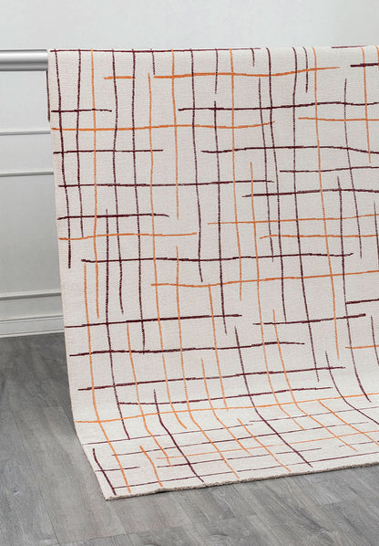 Brooklyn Terra - Ecru Rug area carpet area rug carpet Color_Beige Color_Orange MARRAKESH Material_Cotton & Viscose Rug2023