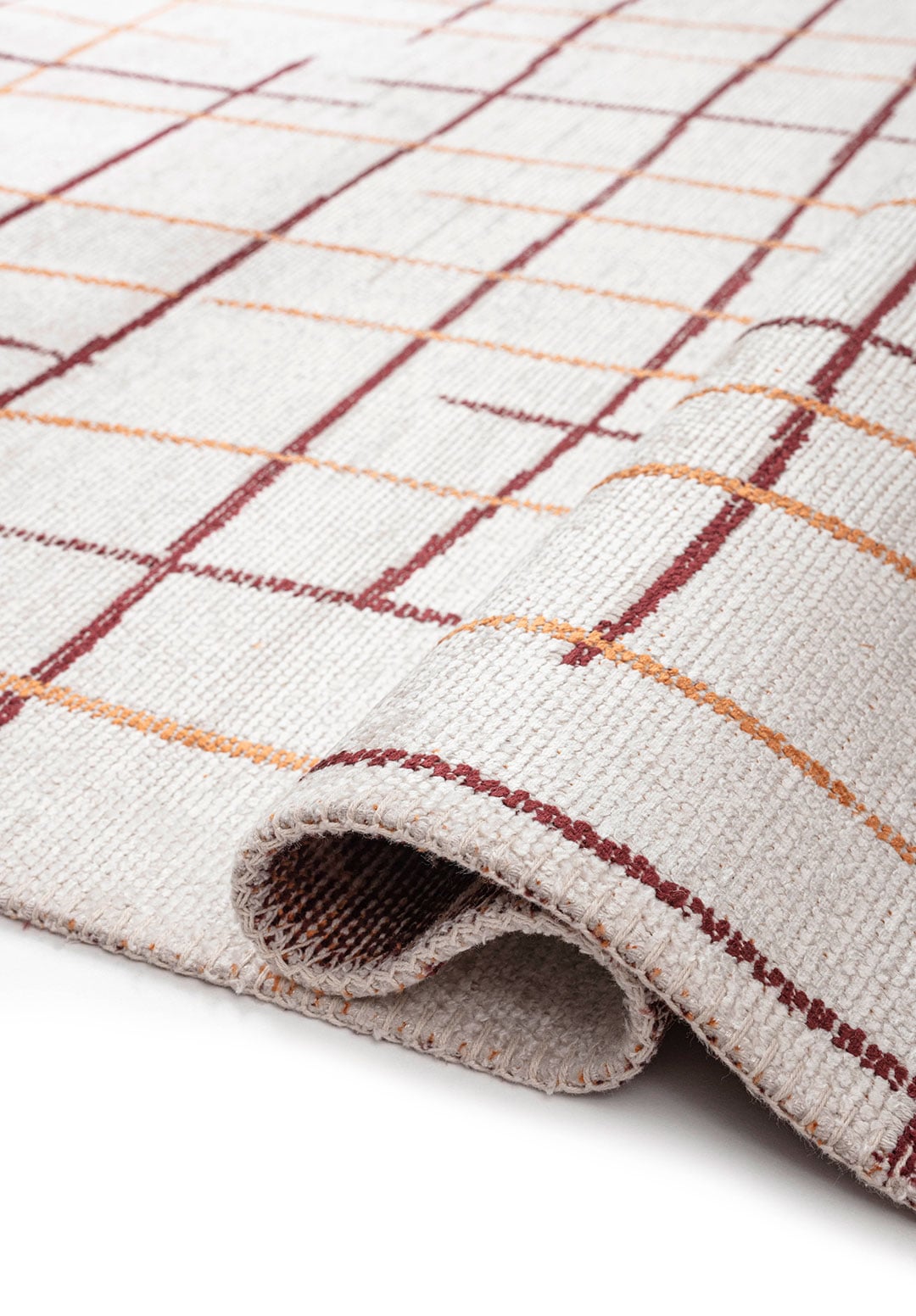 Brooklyn Terra - Ecru Rug area carpet area rug carpet Color_Beige Color_Orange MARRAKESH Material_Cotton & Viscose Rug2023