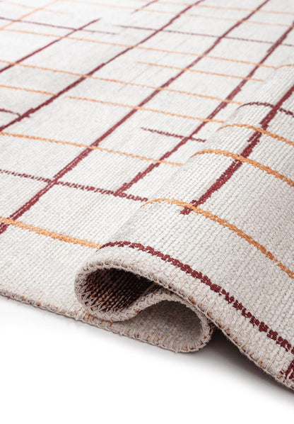 Brooklyn Terra - Ecru Rug area carpet area rug carpet Color_Beige Color_Orange MARRAKESH Material_Cotton & Viscose Rug2023