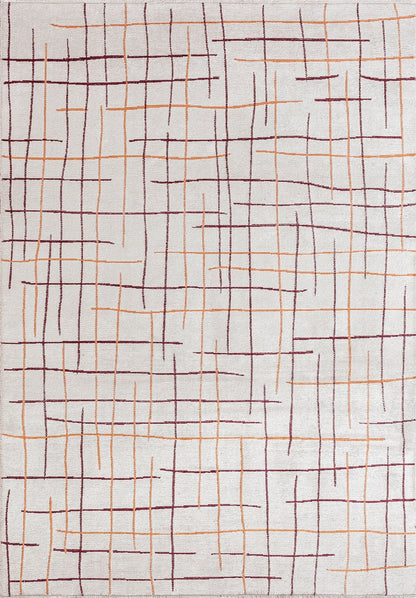 Brooklyn Terra - Ecru Rug area carpet area rug carpet Color_Beige Color_Orange MARRAKESH Material_Cotton & Viscose Rug2023