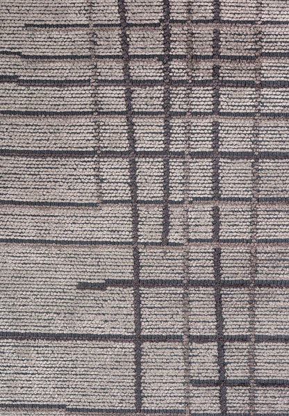 Manhattan Cream - Dark Grey Rug