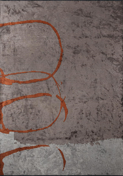 Munich Dark Grey - Light Grey Rug