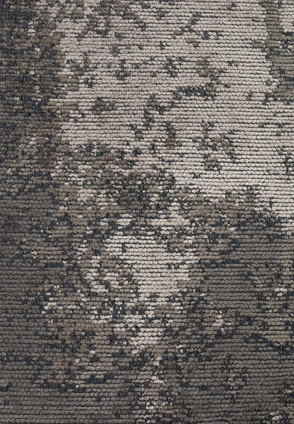 Oslo Anthracite - Khaki Rug