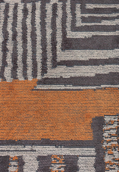 Oxford Charcoal - Grey Rug