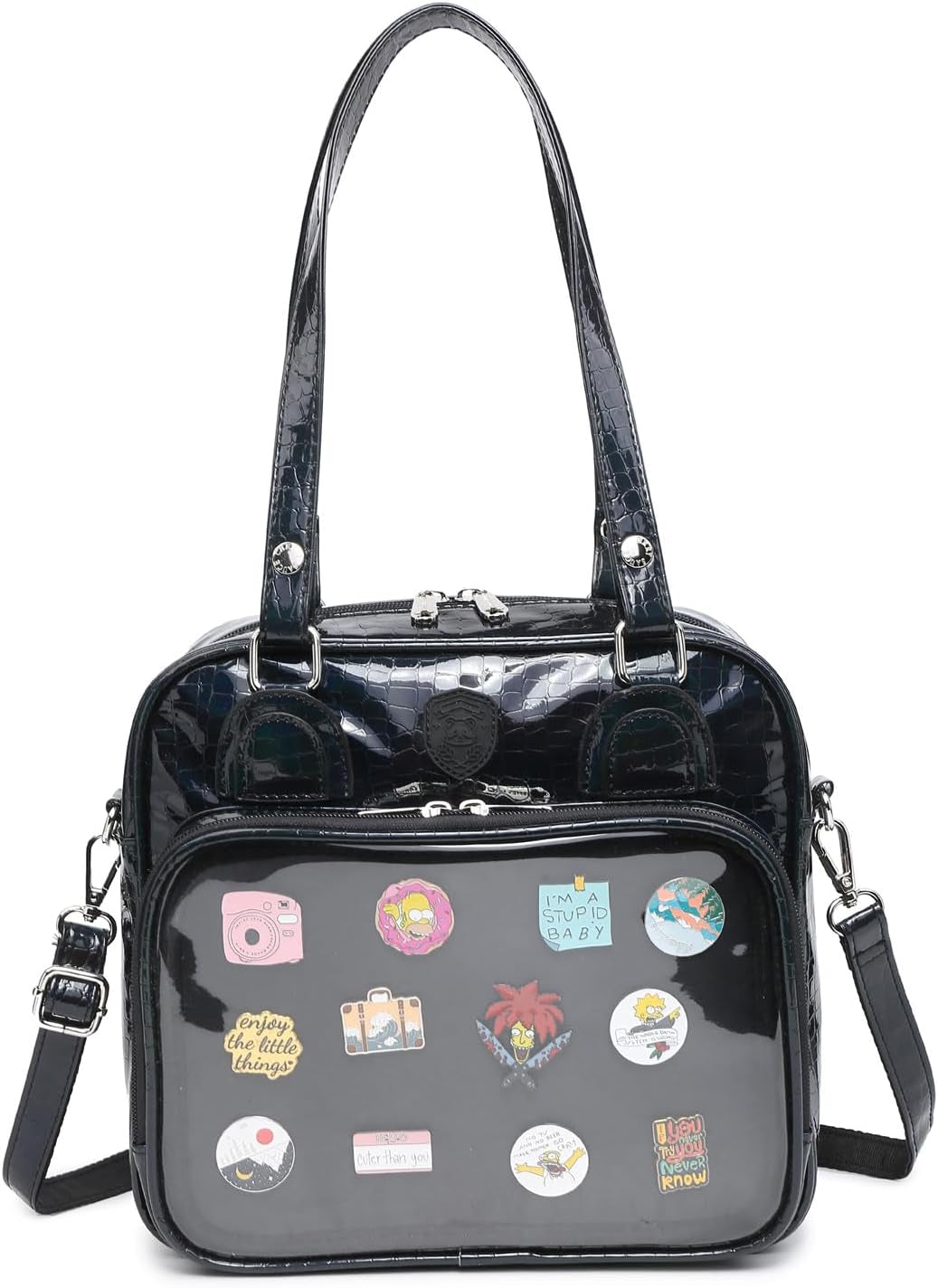 Ita Bag Multi-Purpose Backpack Crossbody Bag Messenger Shoulder Bags for Anime Display Clothing Crossbody Bags Handbags & Wallets Shoes & Jewelry Women