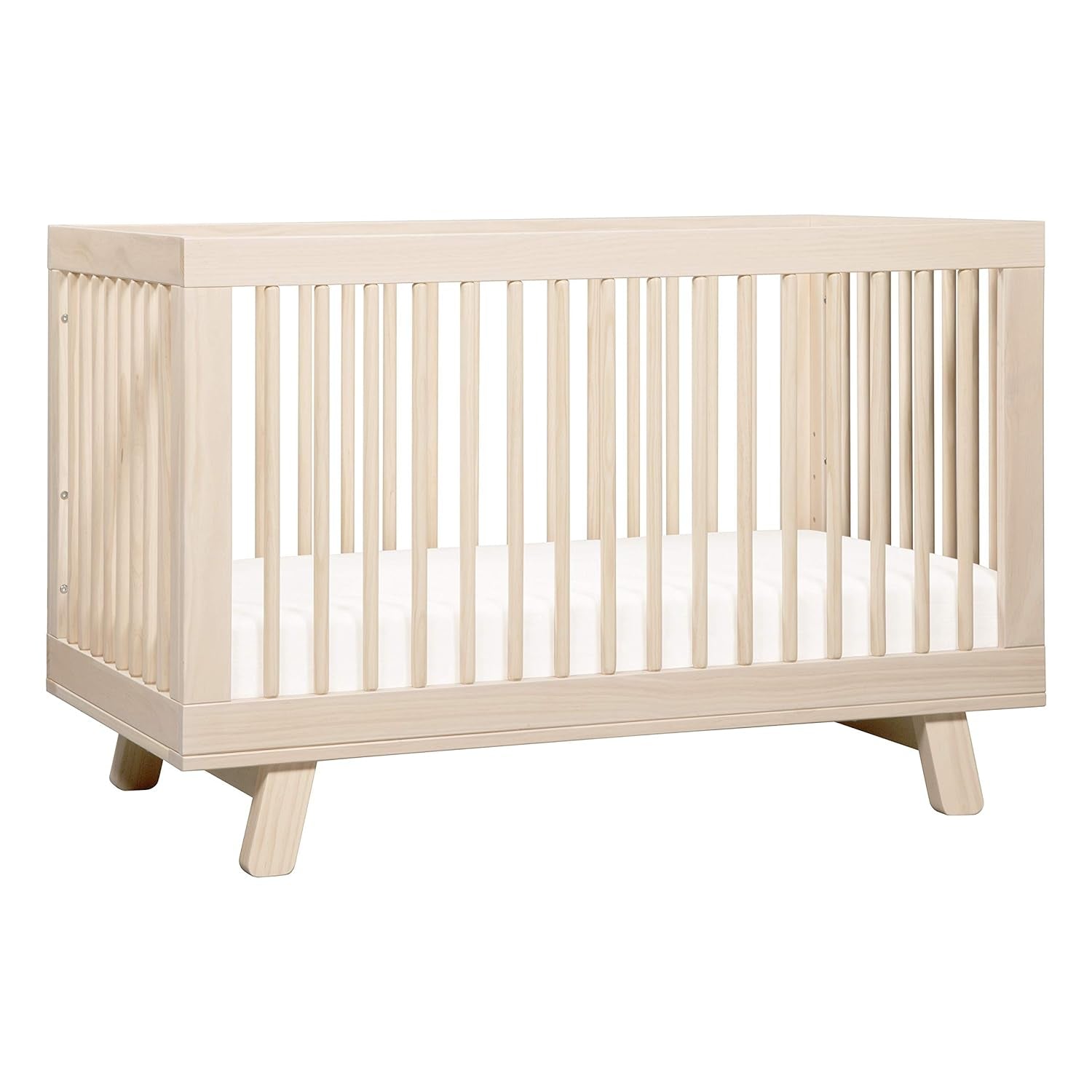 Babyletto Hudson 3-In-1 Convertible Crib with Toddler Bed Conversion Kit in Grey, Greenguard Gold Certified Baby Products Cribs Furniture Infant & Toddler Beds Nursery