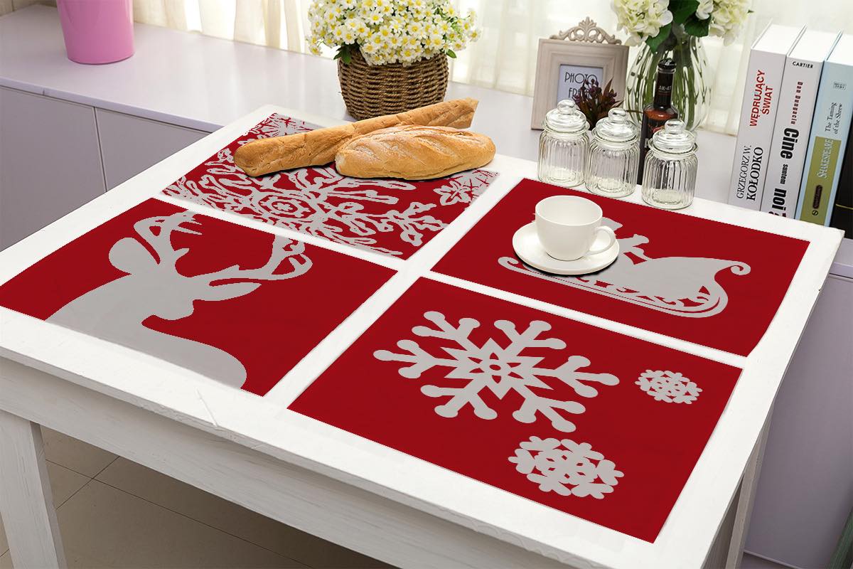 All I Want For Christmas Dinner Mats