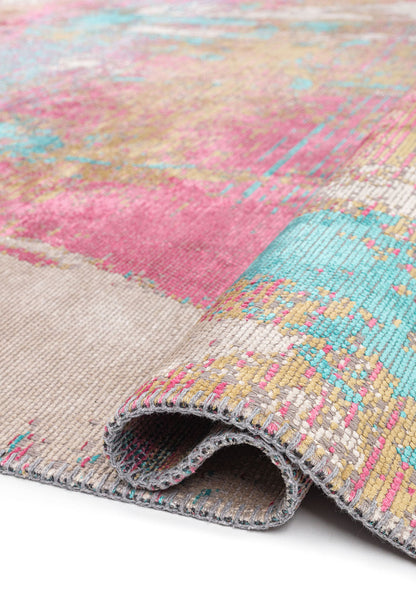 Nice Pink - Bone Rug