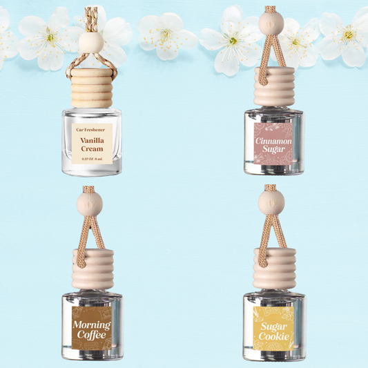 Caroma™ | Scented Car Fresheners (4 Pcs)