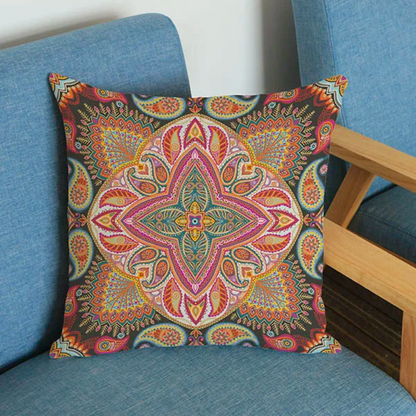 Colorful Bohemian Cushion Cover