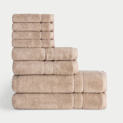 Premium Plush Bath Towel Set