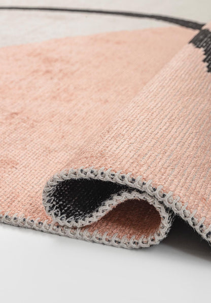 Lagos Dark Grey - Ecru Rug