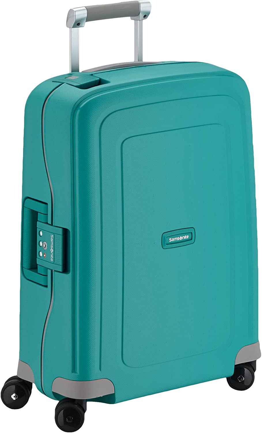 Samsonite Hand Luggage, 34 Liters, 55X40X20 Cm,Aqua Blue Carry-Ons Clothing Luggage Luggage & Bags Luggage & Travel Gear Shoes & Jewelry Suitcases