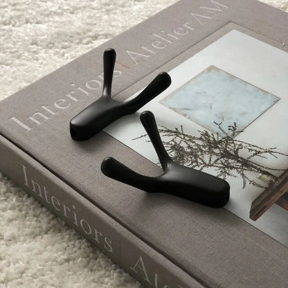 Smooth Branch-Shaped Metal Decorative Hooks