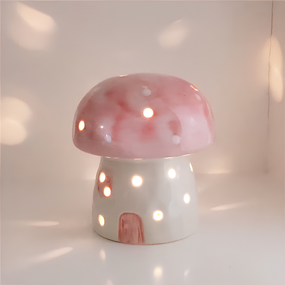 Ceramic Mushroom Night Light