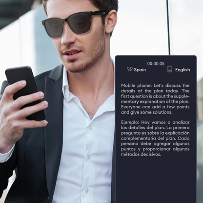 LinguaLens™ | Smart Translation Glasses